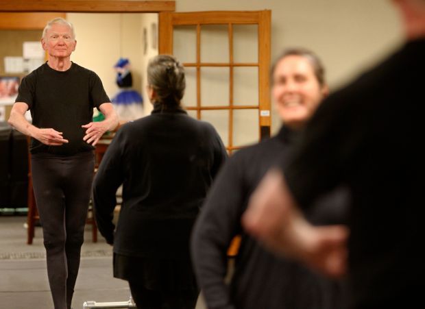 Larry Stanfel dances